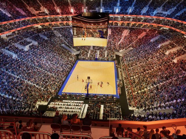 Xfinity Mobile Arena - Section 219 A Seat View