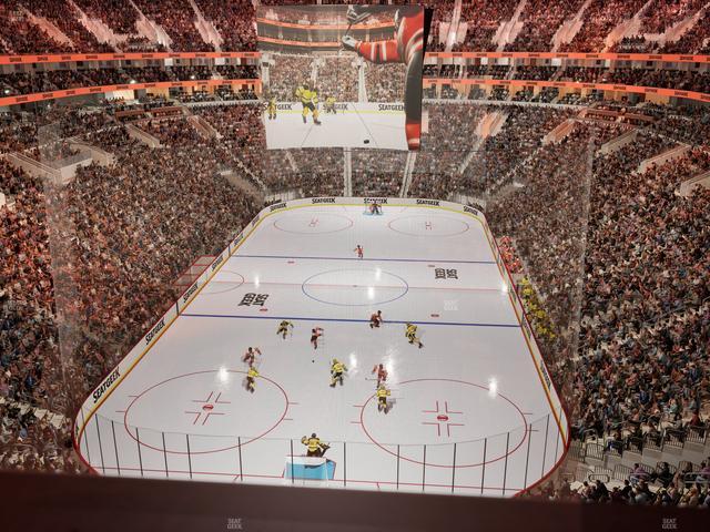 Xfinity Mobile Arena - Section 219 A Seat View