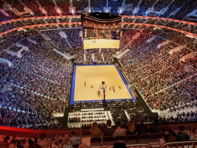 Xfinity Mobile Arena - Section 219 Seat View