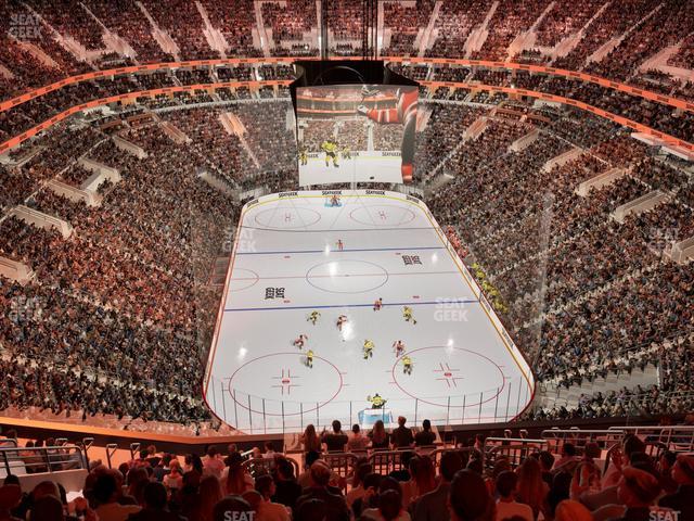 Xfinity Mobile Arena - Section 219 Seat View
