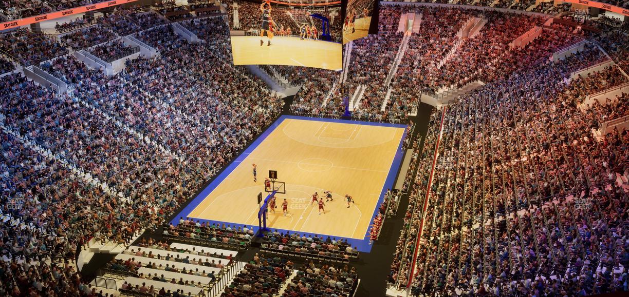 Xfinity Mobile Arena - Section 220 Seat View