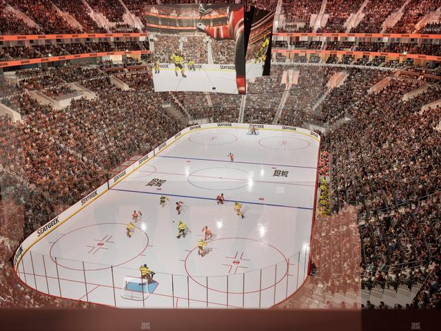 Xfinity Mobile Arena - Section 220 Seat View