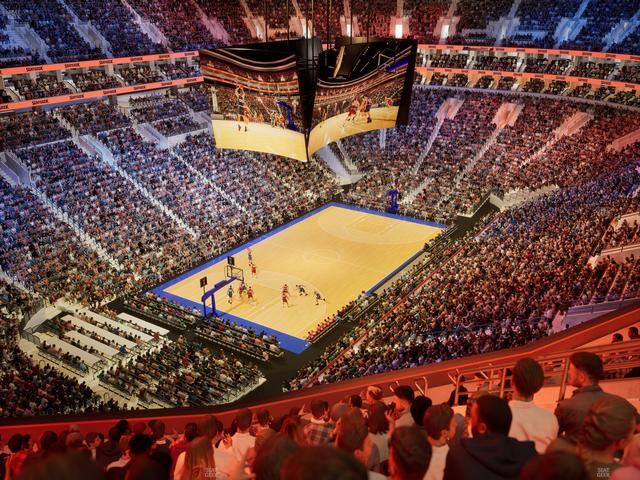 Xfinity Mobile Arena - Section 221 A Seat View