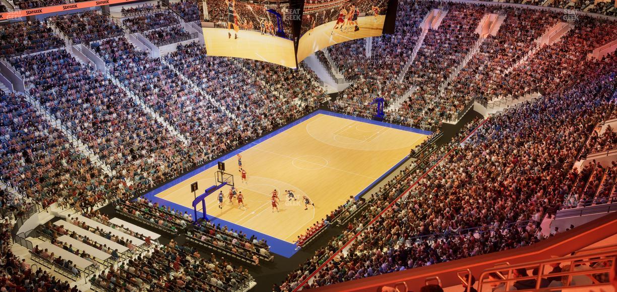 Xfinity Mobile Arena - Section 221 A Seat View