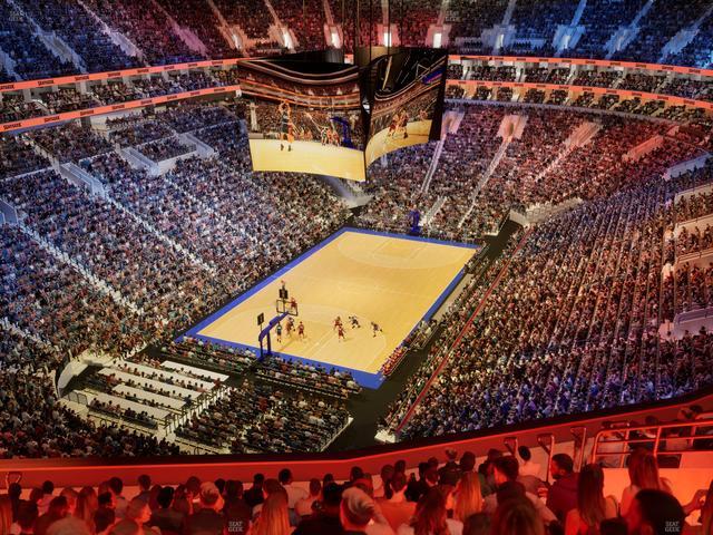 Xfinity Mobile Arena - Section 221 Seat View