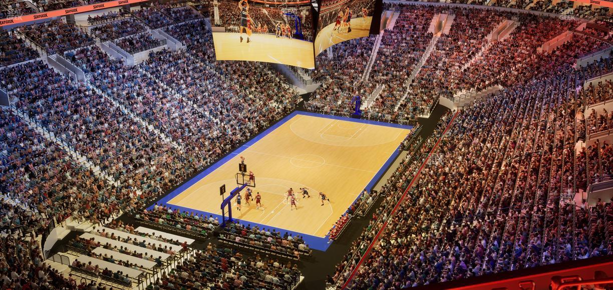 Xfinity Mobile Arena - Section 221 Seat View