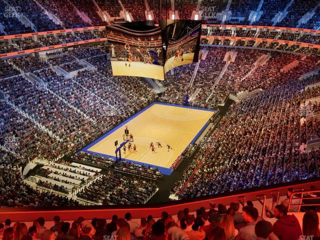 Xfinity Mobile Arena - Section 221 Seat View
