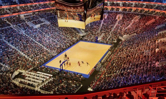 Xfinity Mobile Arena - Section 221 Seat View