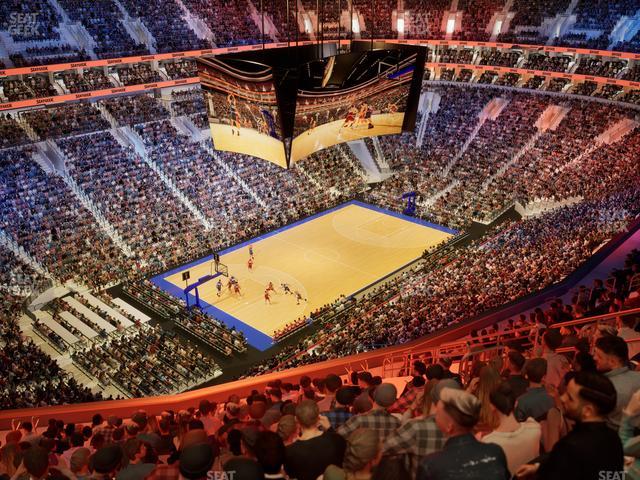 Xfinity Mobile Arena - Section 222 A Seat View