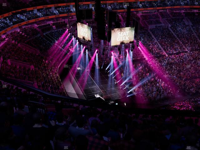 Xfinity Mobile Arena - Section 222 A Seat View
