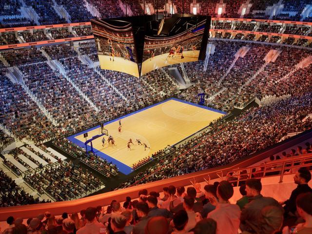 Xfinity Mobile Arena - Section 222 Seat View