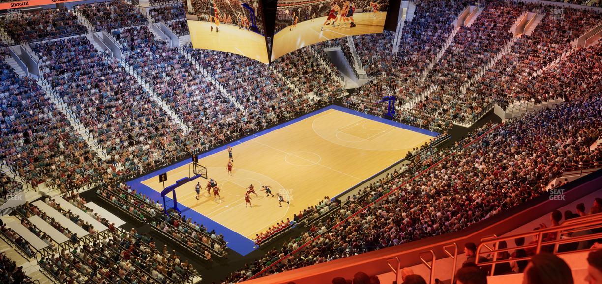 Xfinity Mobile Arena - Section 222 Seat View