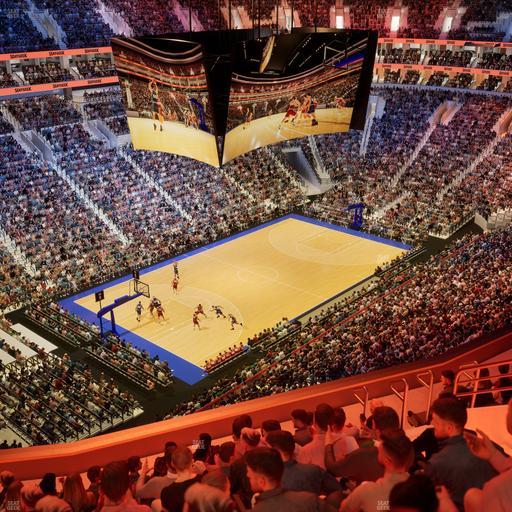Xfinity Mobile Arena - Section 222 Seat View