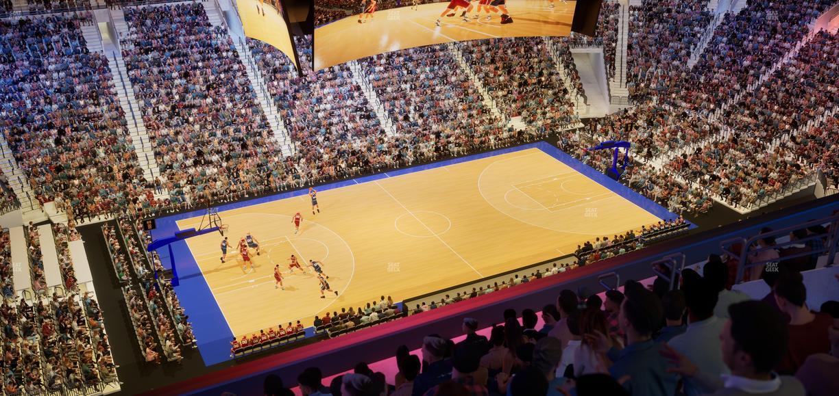 Xfinity Mobile Arena - Section 223 Seat View