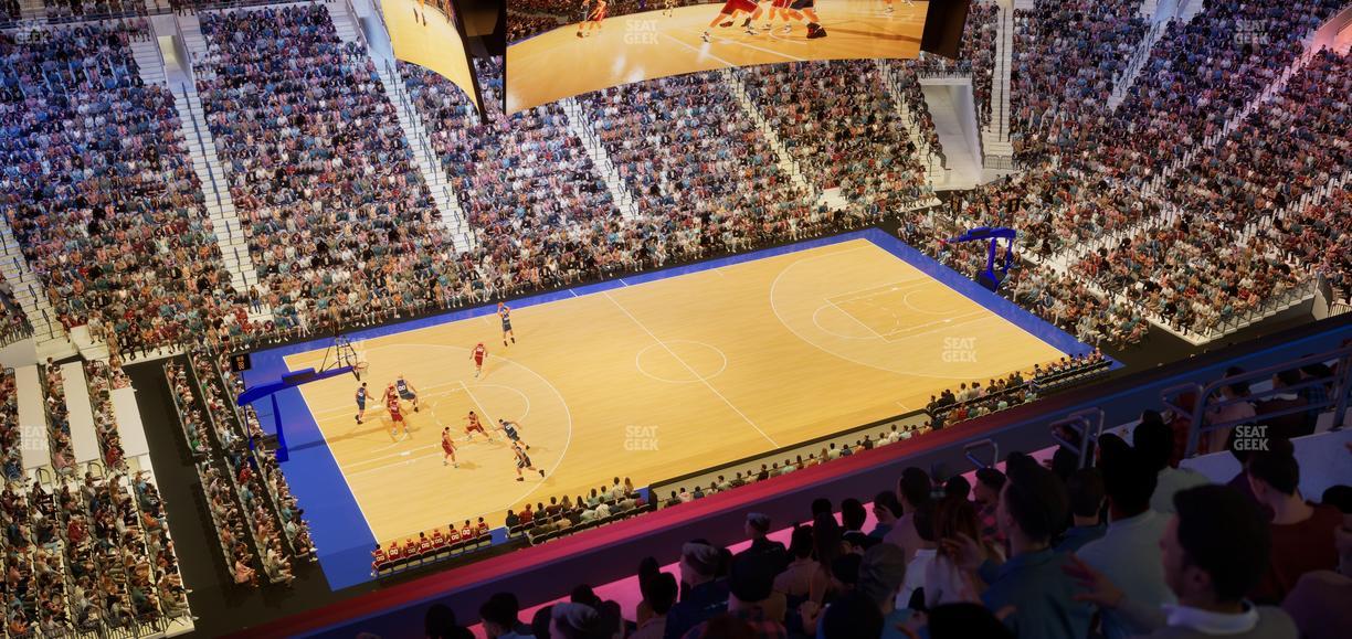 Xfinity Mobile Arena - Section 223 Seat View