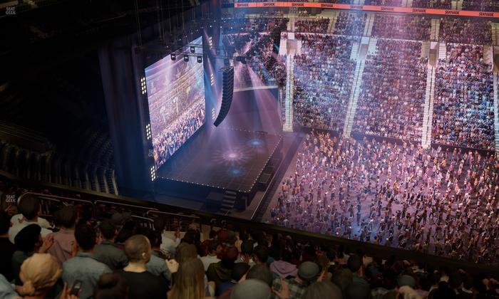 Xfinity Mobile Arena - Section 224 Seat View