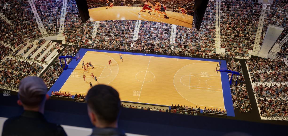 Xfinity Mobile Arena - Section Assembly Room 11 Seat View