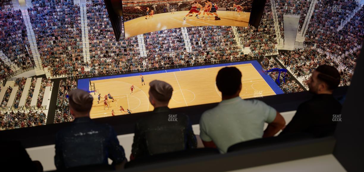 Xfinity Mobile Arena - Section Assembly Room 12 Sro Seat View