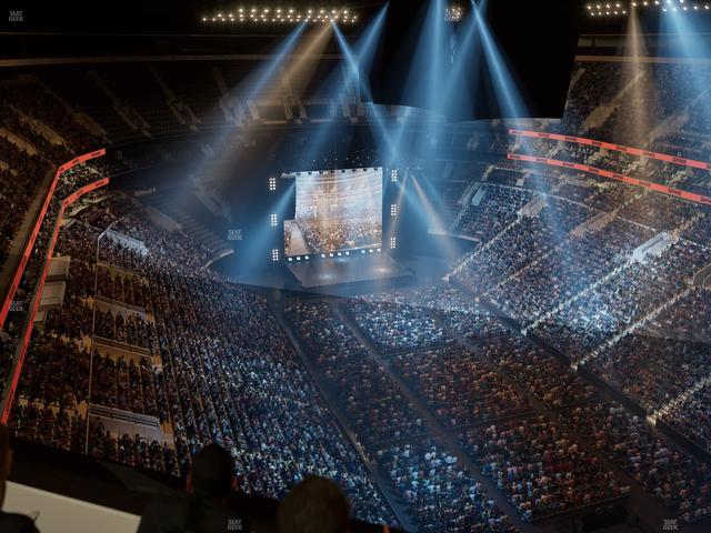 Xfinity Mobile Arena - Section Assembly Room 5 Sro Seat View