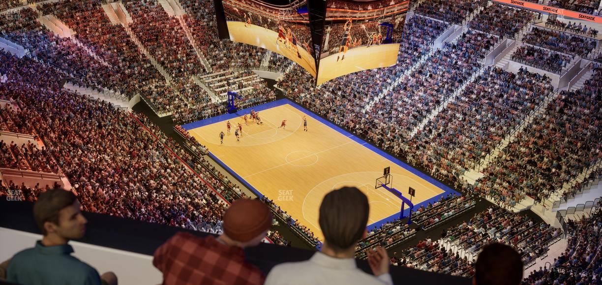 Xfinity Mobile Arena - Section Assembly Room 6 Sro Seat View