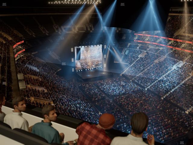 Xfinity Mobile Arena - Section Assembly Room 6 Sro Seat View