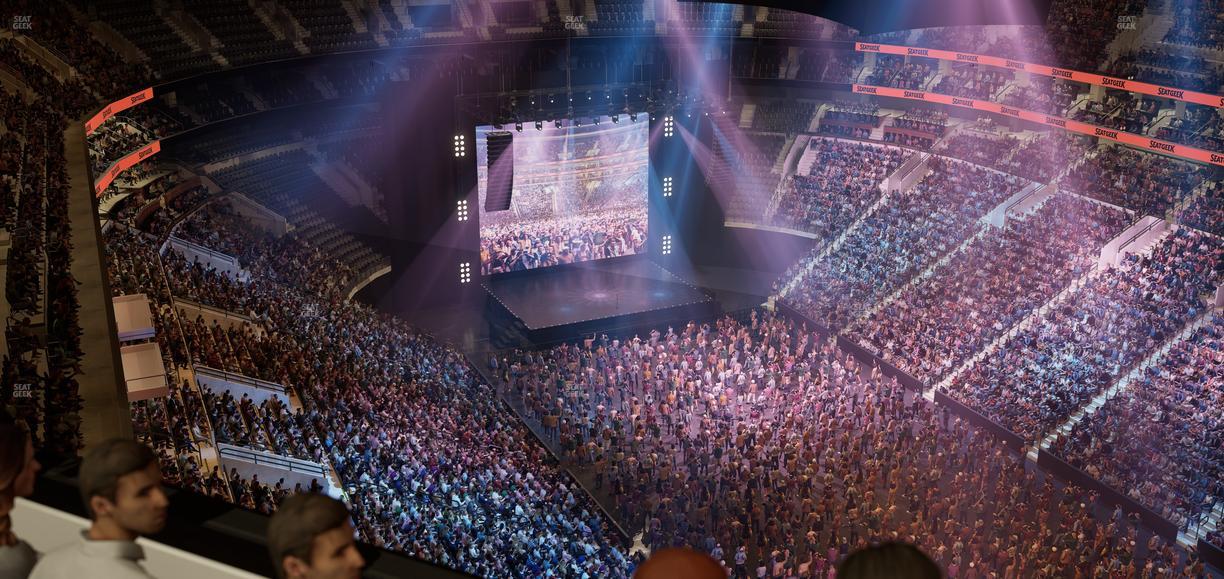 Xfinity Mobile Arena - Section Assembly Room 6 Seat View