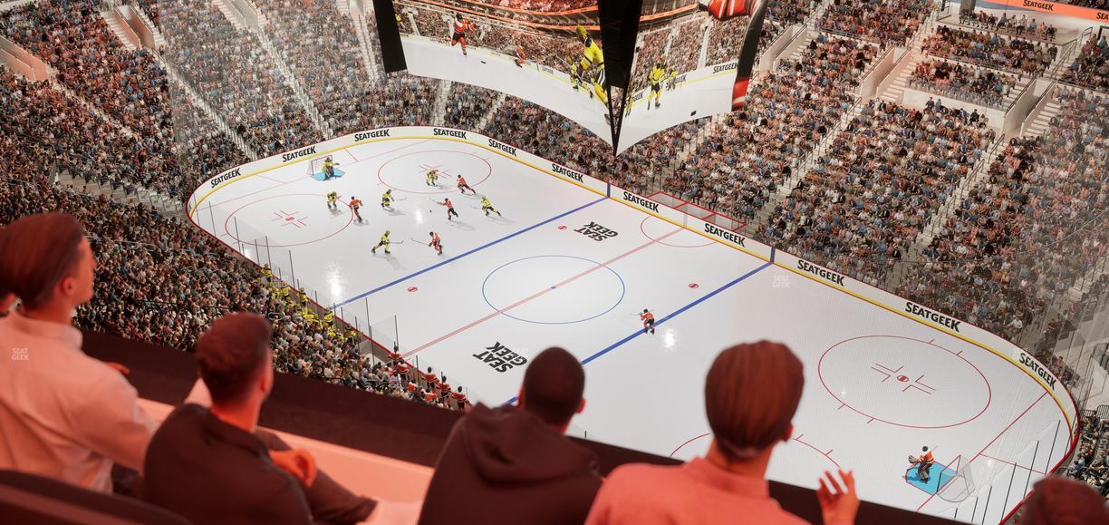 Xfinity Mobile Arena - Section Assembly Room 7 Sro Seat View