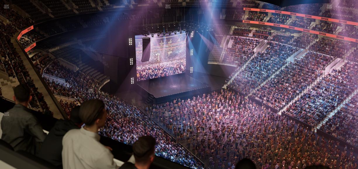 Xfinity Mobile Arena - Section Assembly Room 7 Seat View