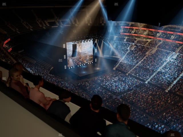 Xfinity Mobile Arena - Section Assembly Room 8 Sro Seat View