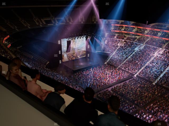 Xfinity Mobile Arena - Section Assembly Room 8 Seat View