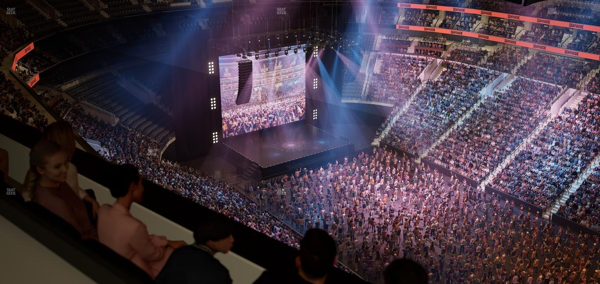 Xfinity Mobile Arena - Section Assembly Room 8 Seat View