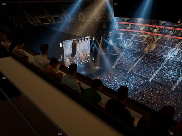 Xfinity Mobile Arena - Section Assembly Room 9 Sro Seat View