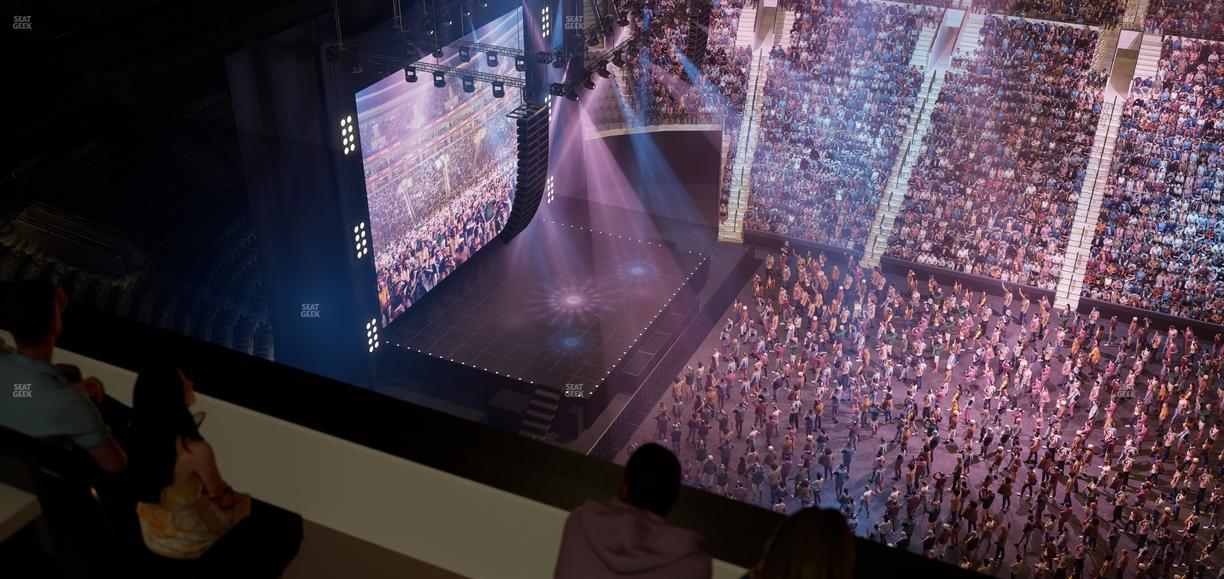 Xfinity Mobile Arena - Section Assembly Room Seat View