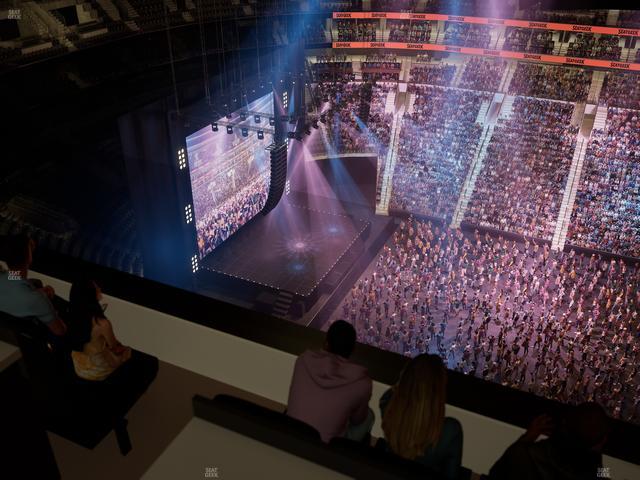 Xfinity Mobile Arena - Section Assembly Room Seat View