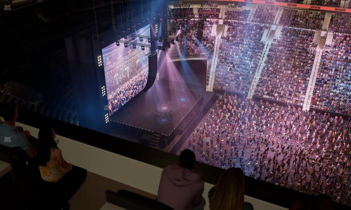 Xfinity Mobile Arena - Section Assembly Room Seat View