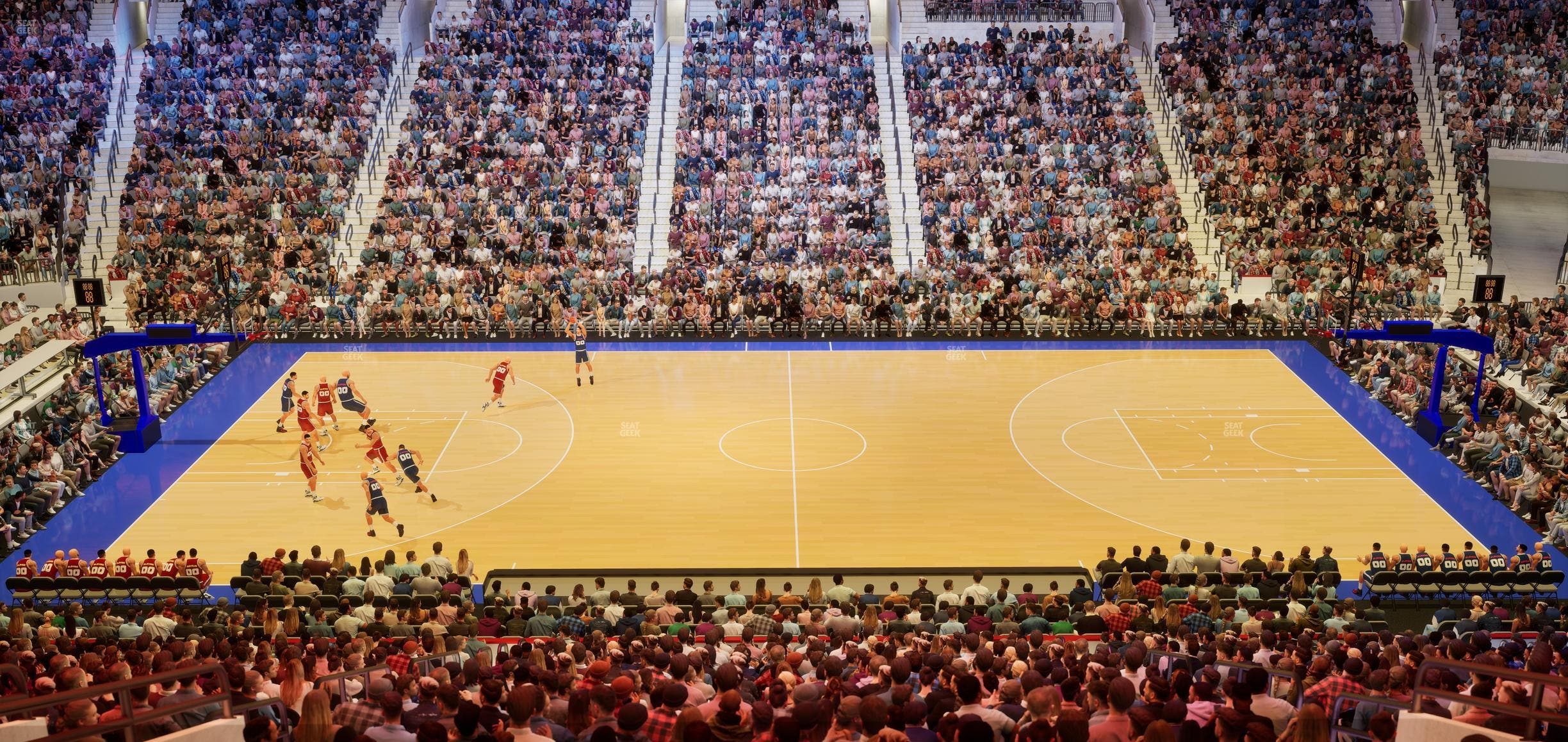 Xfinity Mobile Arena - Section C 1 W Seat View