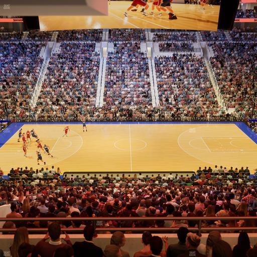 Xfinity Mobile Arena - Section C 1 W Seat View