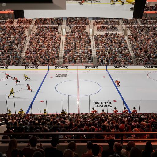 Xfinity Mobile Arena - Section C 1 W Seat View