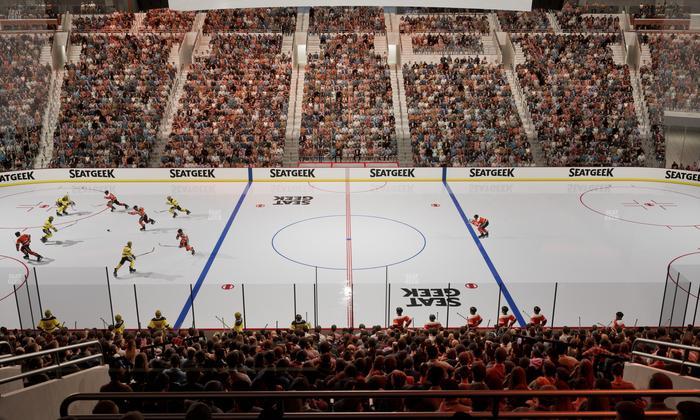 Xfinity Mobile Arena - Section C 1 W Seat View