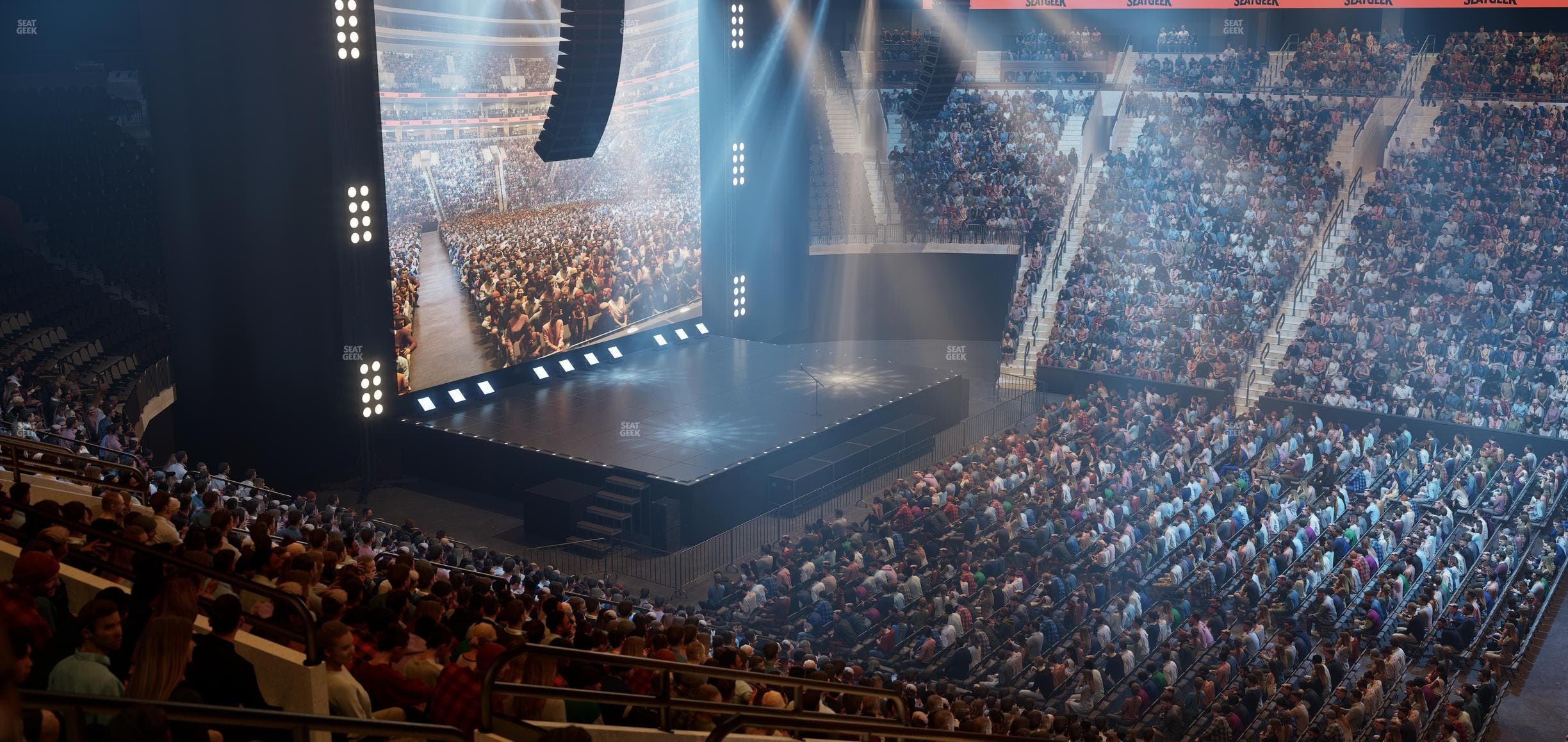 Xfinity Mobile Arena - Section C 1 W Seat View
