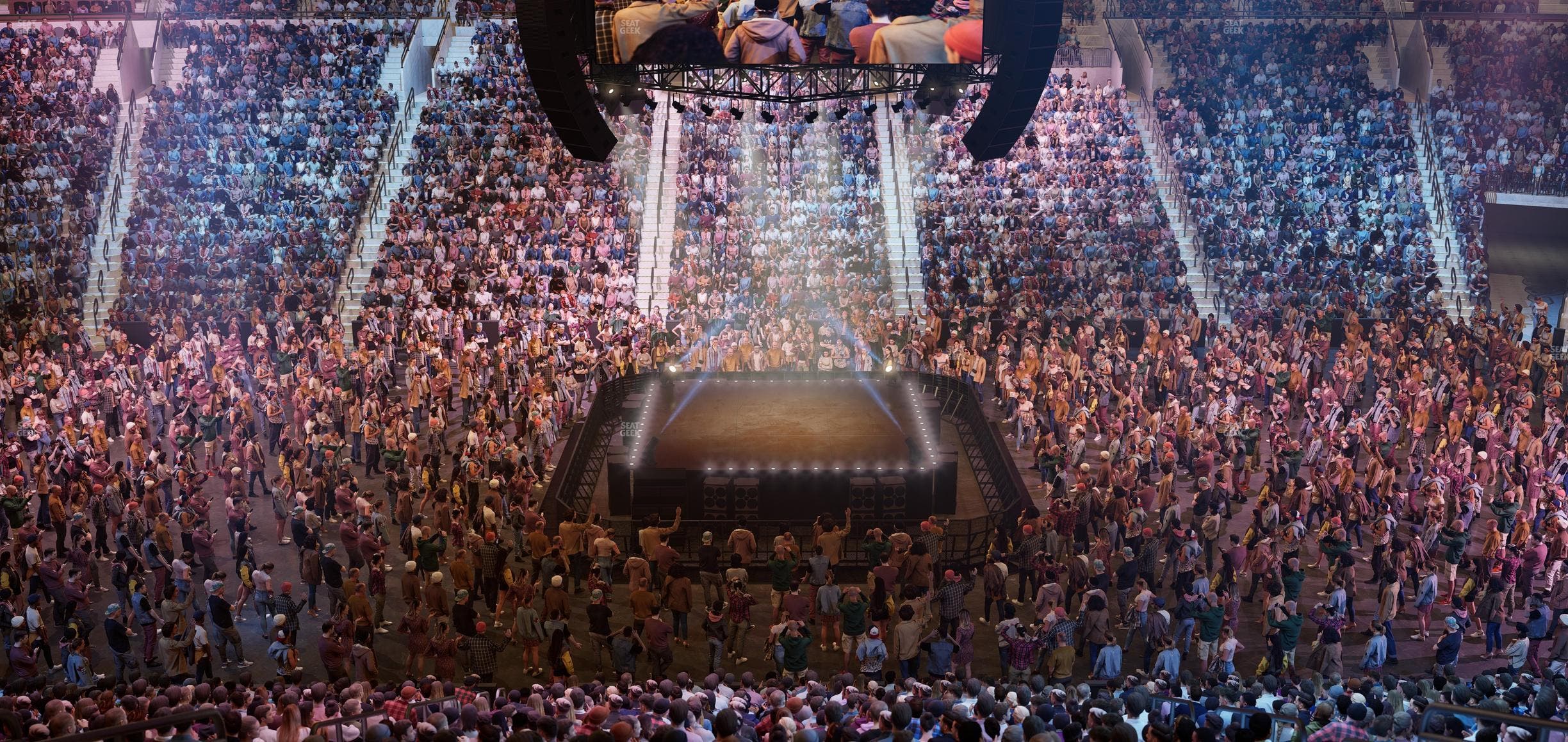 Xfinity Mobile Arena - Section C 1 W Seat View