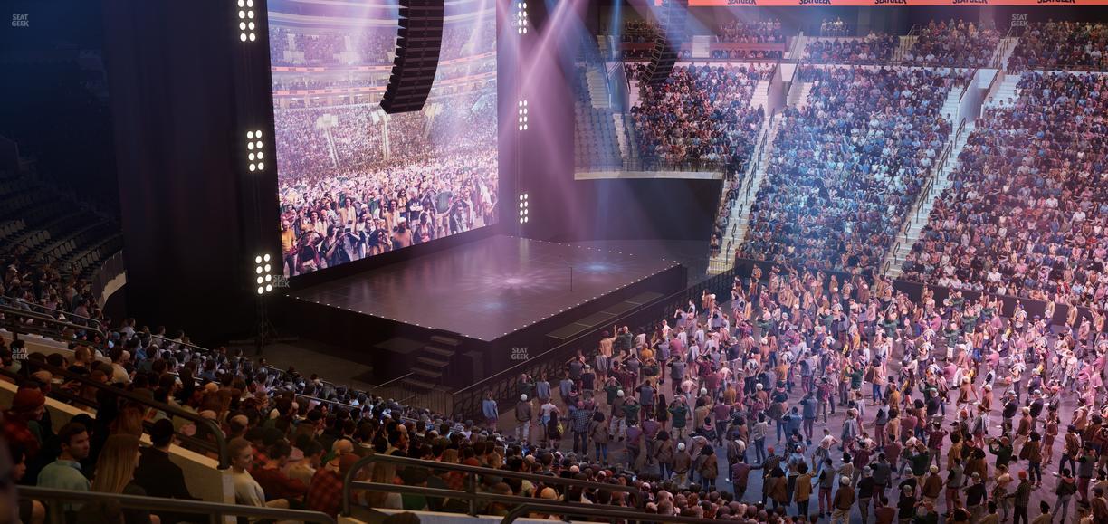 Xfinity Mobile Arena - Section C 1 W Seat View