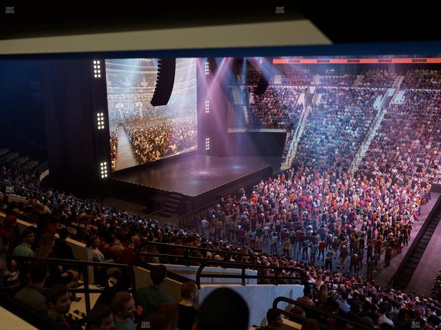 Xfinity Mobile Arena - Section C 1 W Seat View
