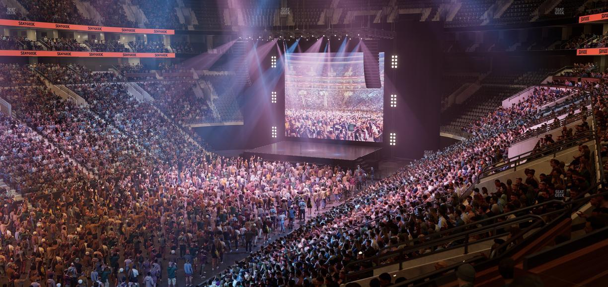 Xfinity Mobile Arena - Section C 10 W Seat View