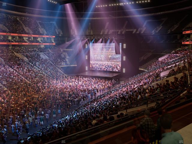 Xfinity Mobile Arena - Section C 10 W Seat View