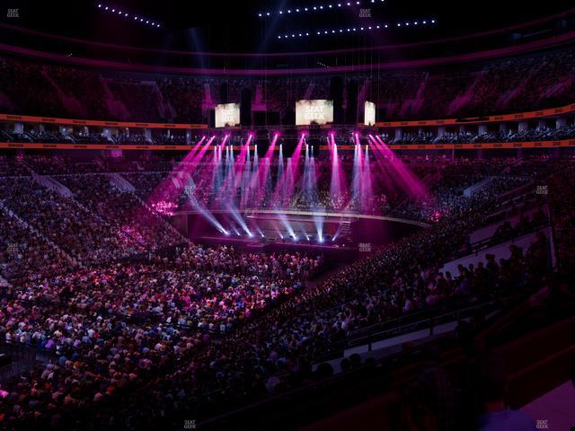 Xfinity Mobile Arena - Section C 10 W Seat View