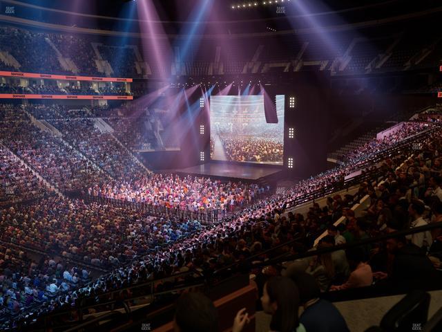 Xfinity Mobile Arena - Section C 10 W Seat View
