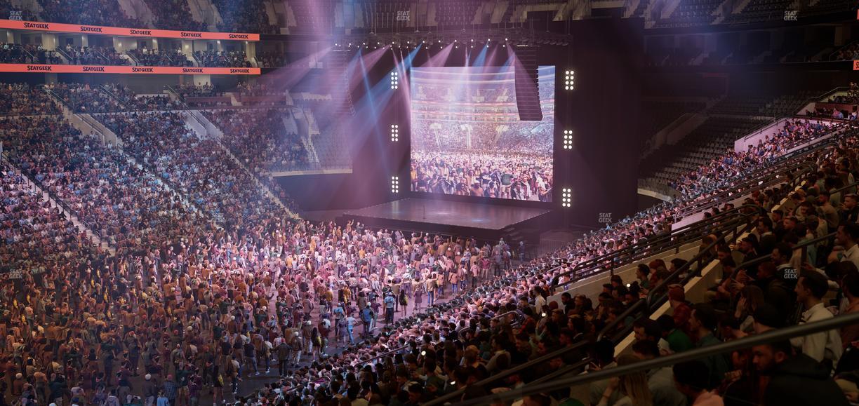 Xfinity Mobile Arena - Section C 10 W Seat View