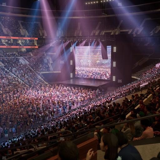 Xfinity Mobile Arena - Section C 10 W Seat View