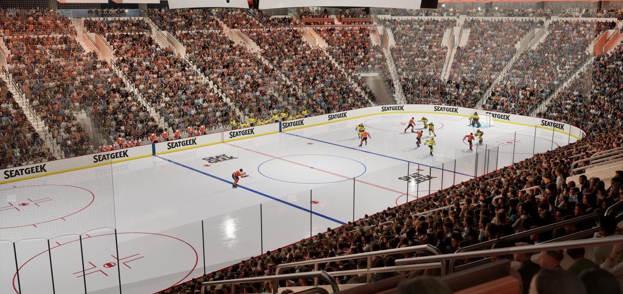 Xfinity Mobile Arena - Section C 10 W Seat View